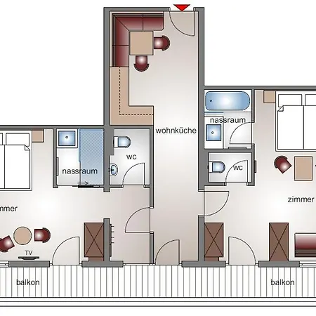 Garni Matthaeuserhof Hotel apartamentowy