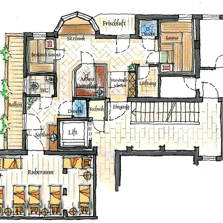 Hotel apartamentowy Garni Matthaeuserhof